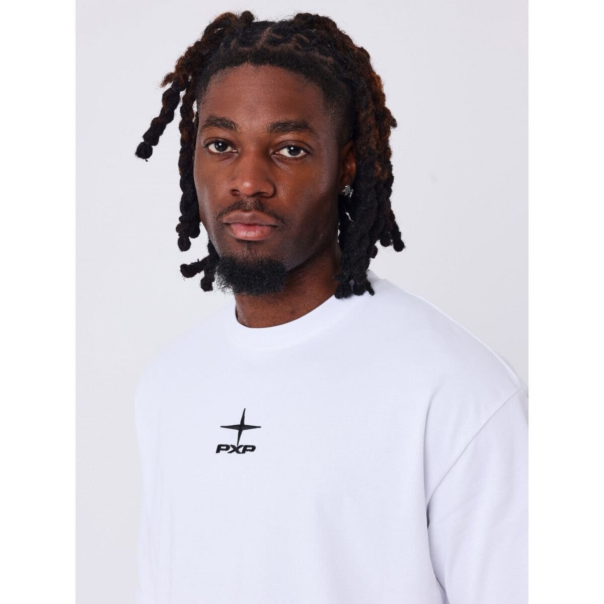 Project X Paris Project X Paris Men's Embroidered T-Shirt in White - 4