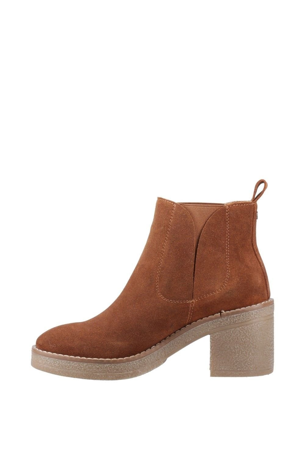 Hush Puppies Hush Puppies Women's Felicia Chelsea Boot in Tan - 4