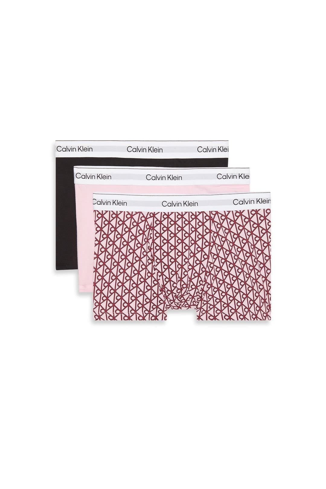 Calvin Klein Calvin Klein Men's Icon Cs Vday Relax Fit Trunk 3Pk Black/Bijou