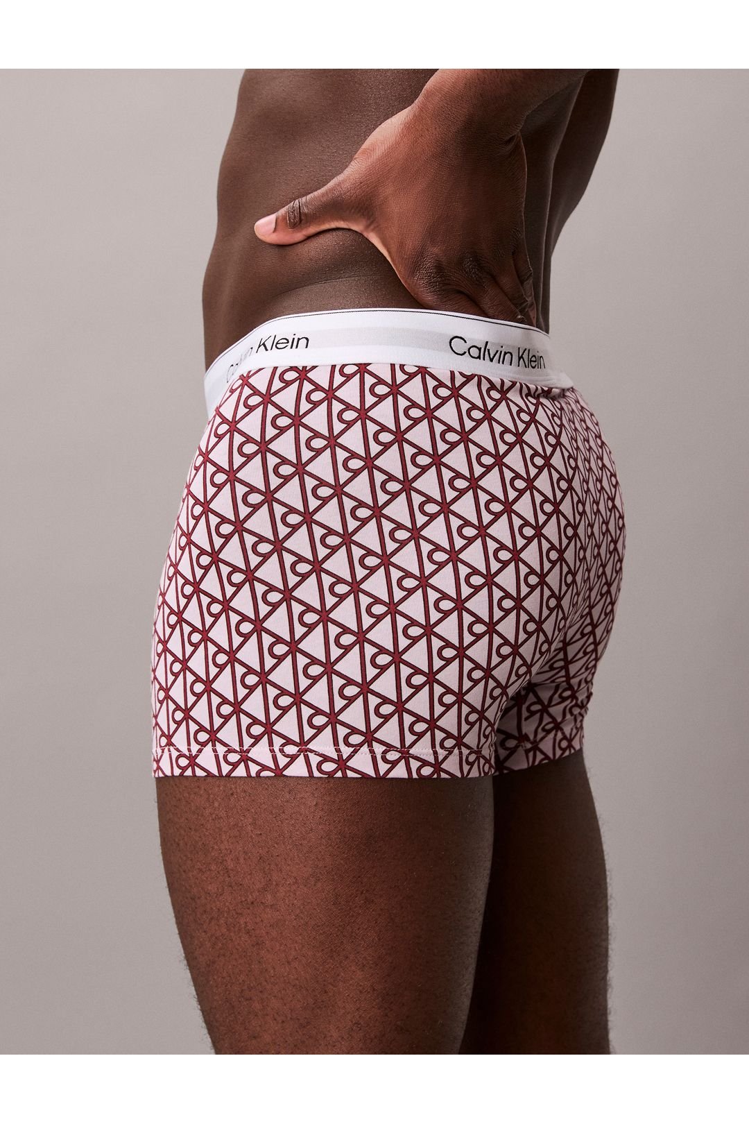 Calvin Klein Calvin Klein Men's Icon Cs Vday Relax Fit Trunk 3Pk Black/Bijou - 3