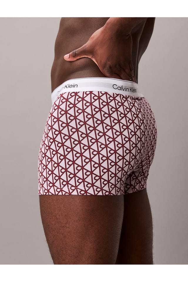 Calvin Klein Calvin Klein Men's Icon Cs Vday Relax Fit Trunk 3Pk Black/Bijou - 3