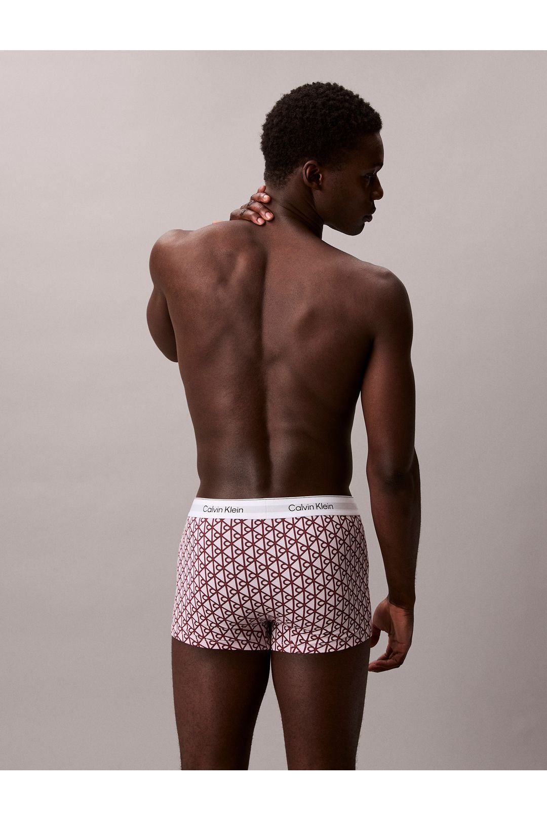 Calvin Klein Calvin Klein Men's Icon Cs Vday Relax Fit Trunk 3Pk Black/Bijou - 4