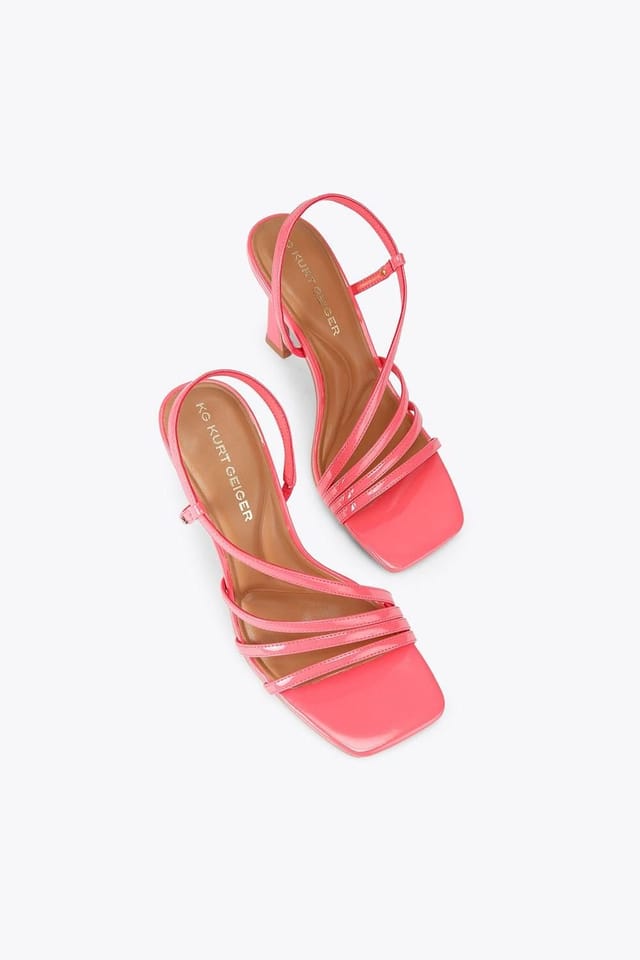 KG Kurt Geiger KG Kurt Geiger Women's 'Sweetie Sandal' Heels in Pink - 2