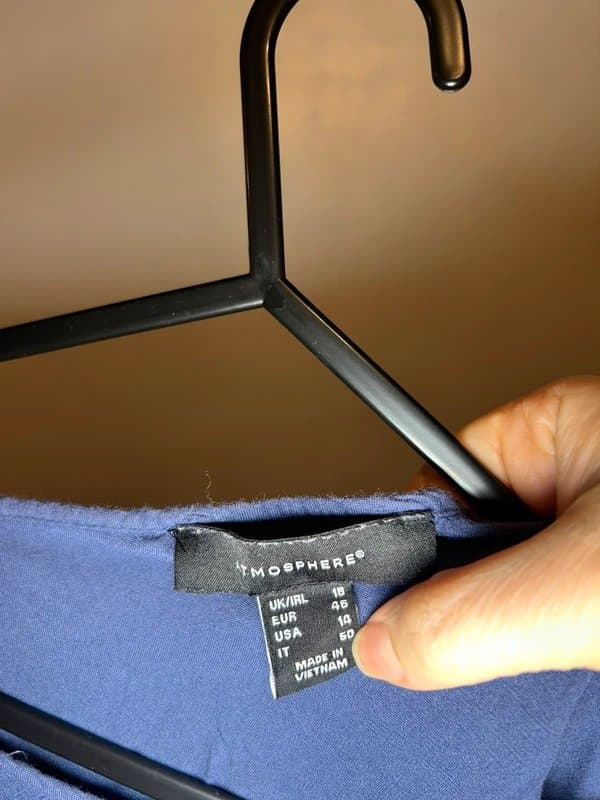 Atmosphere Atmosphere blue tshirt size 18