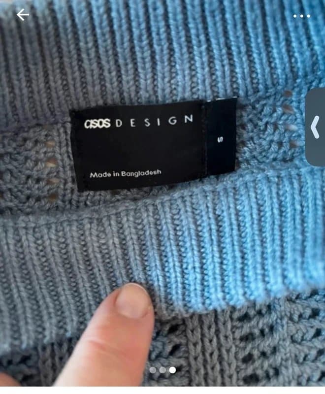 ASOS Design Jumper size small Asos Design never worn