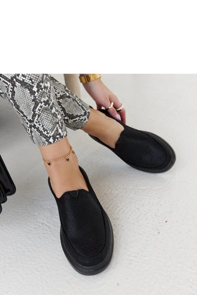 Love Lace Love Lace Women's Marta Summer Slip On Rubber Shoes Round Toe Flexible Fit in Black - 2