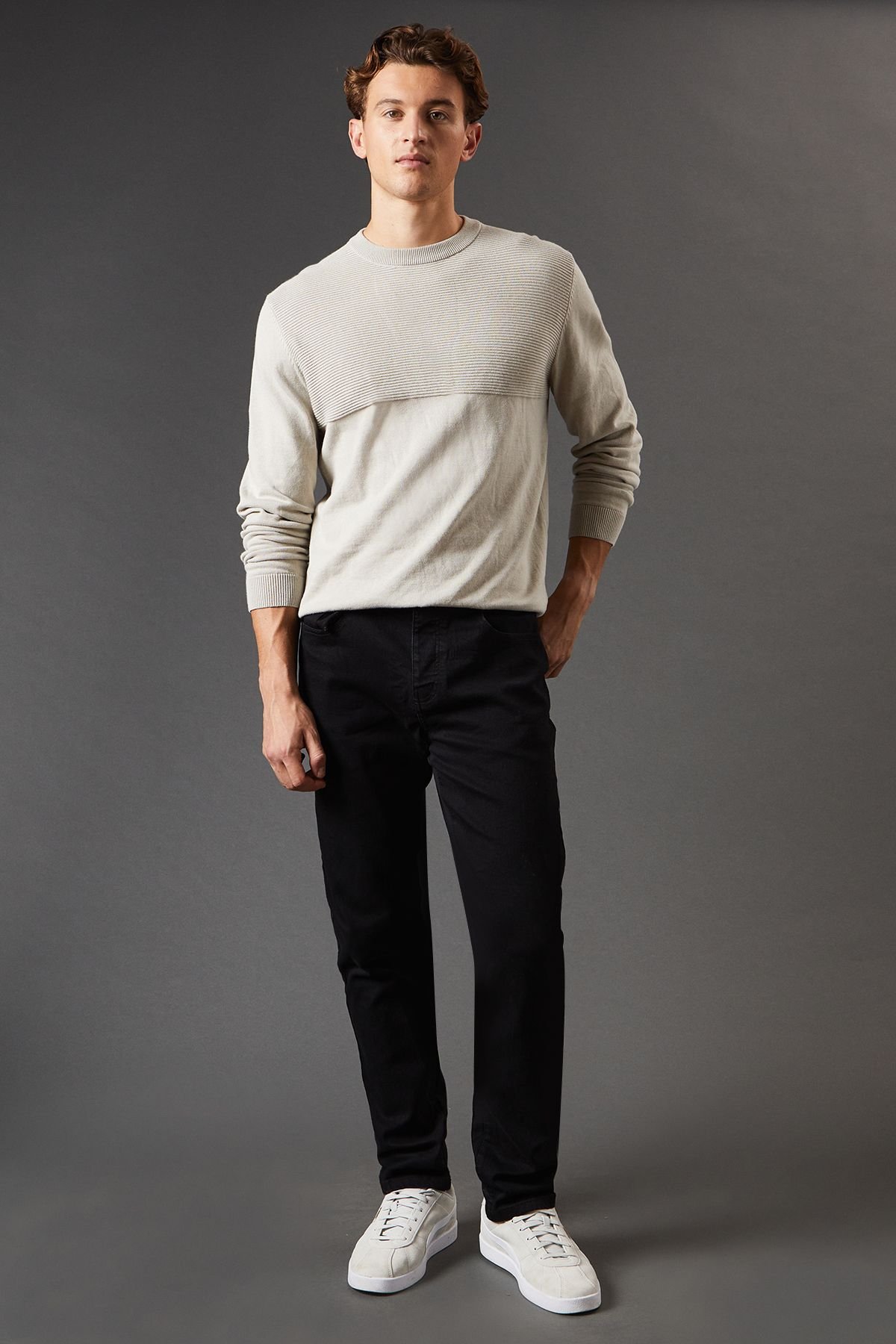 Burton Burton Men's Black Skinny Fit Jeans - 4