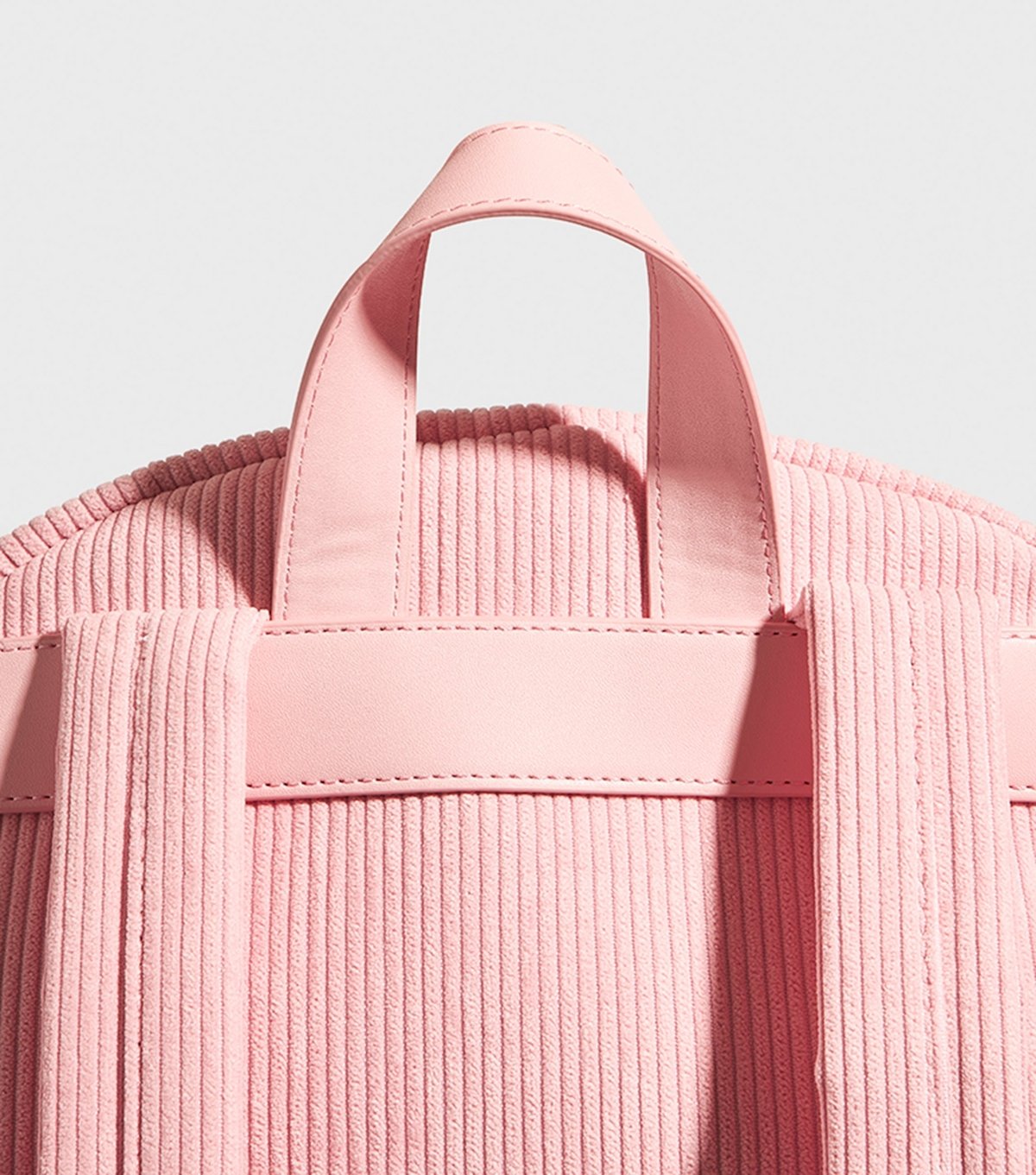 Skinnydip Pink Bow Embroidered Corduroy Backpack Skinnydip New Look - 4