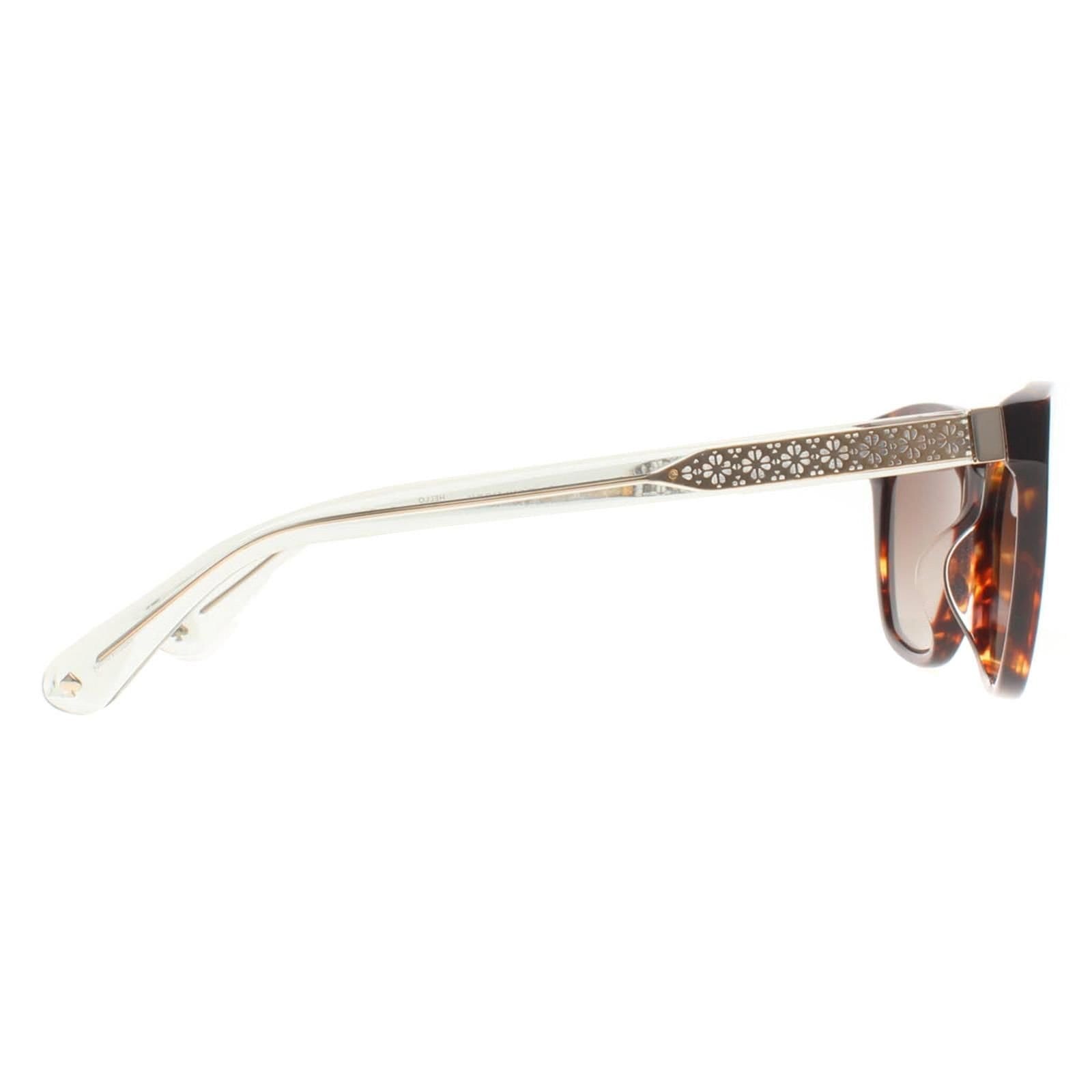 Kate Spade Kate Spade Women's Cat Eye Havana Brown Gradient Polarized Philippa/G/S - 4