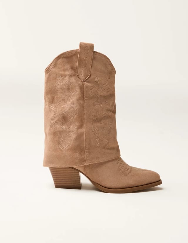 Blue Vanilla Short Cape Cowboy Boots - 2