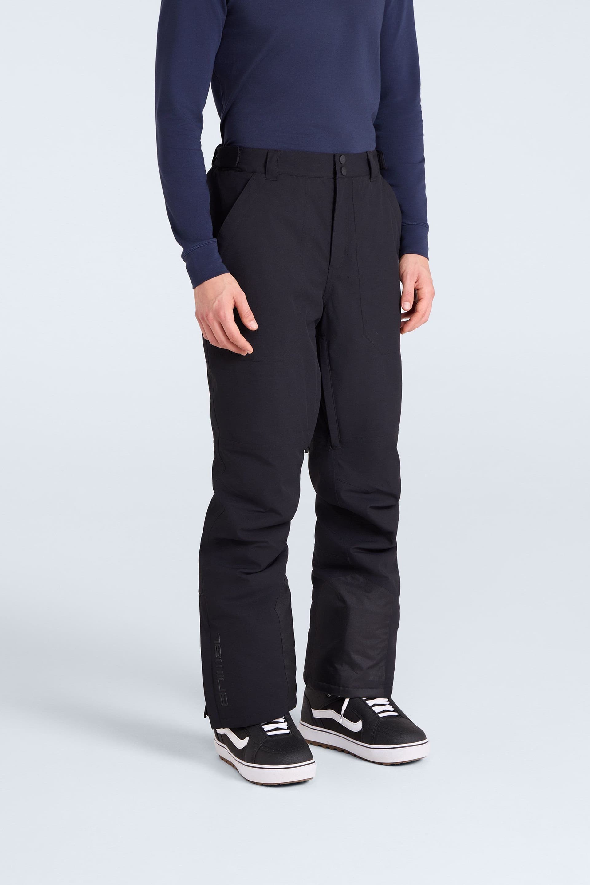 Animal Animal Men's 'Morzine' Waterproof Breathable Insulated Warm Comfy Winter Ski Pants in Black