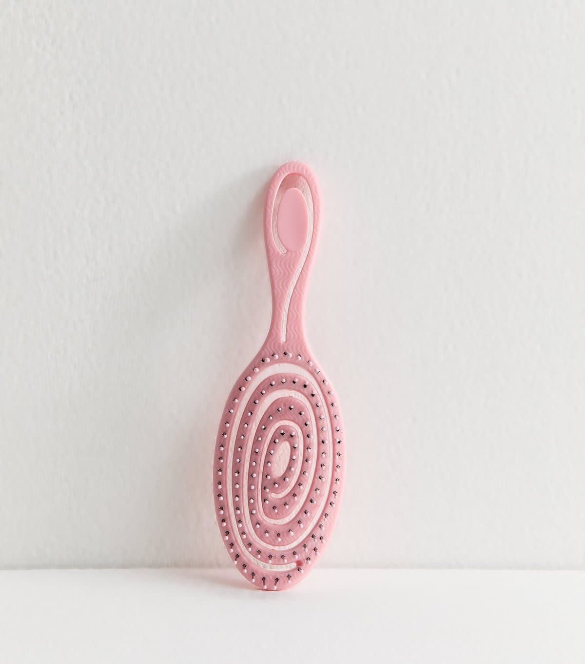 New Look Light Pink Round Flexi Hair Brush New Look