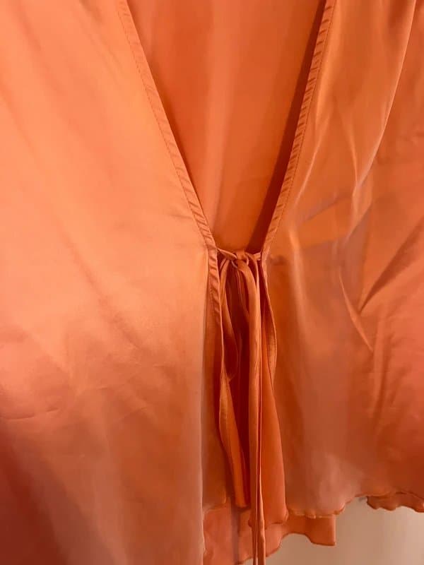 Never Fully Dressed Never fully dressed satin look top