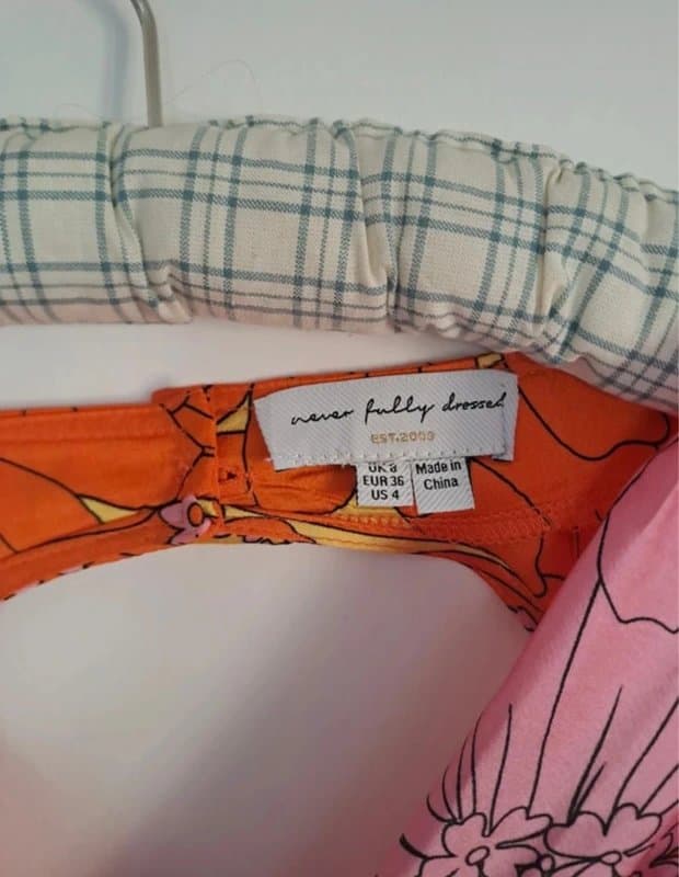 Never Fully Dressed Never Fully Dressed Orange and Pink