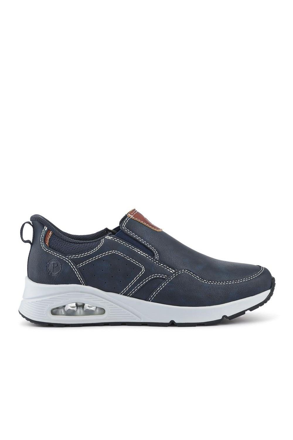 Pavers Pavers Men's Easy Step In Cushioned Shoes in Navy - 2