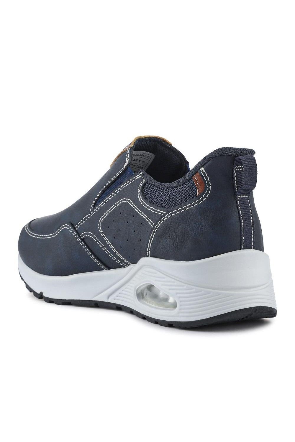 Pavers Pavers Men's Easy Step In Cushioned Shoes in Navy - 3