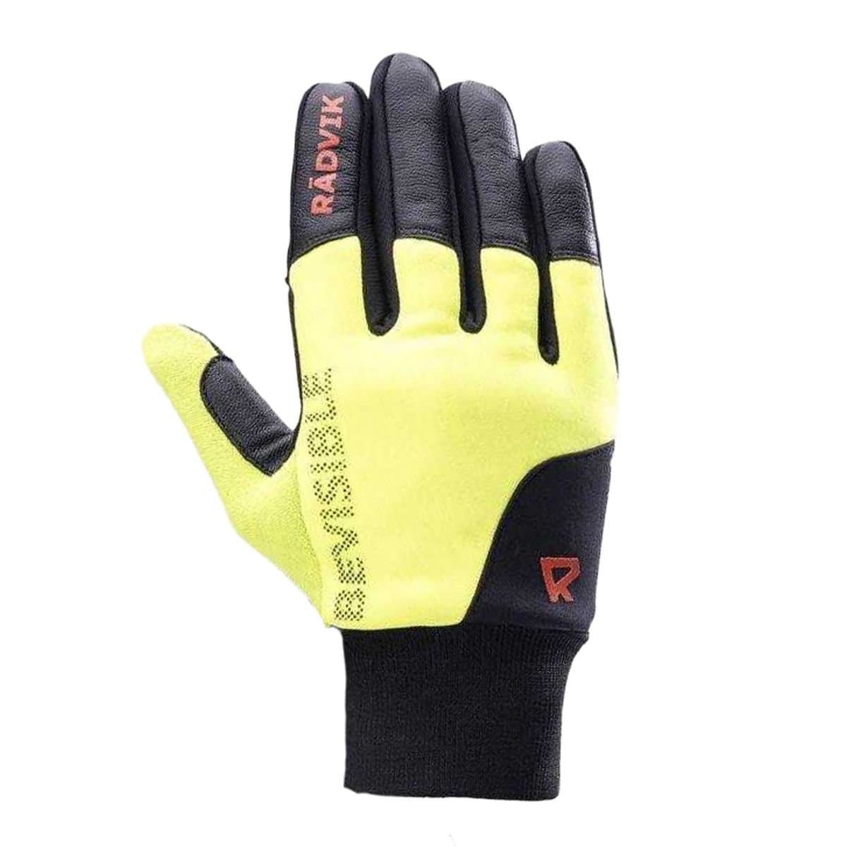 Radvik Radvik Men's Frost BV Gts Leather Cycling Gloves in Black