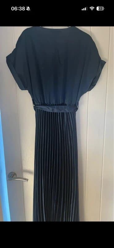 New Look New look satin pleated dress