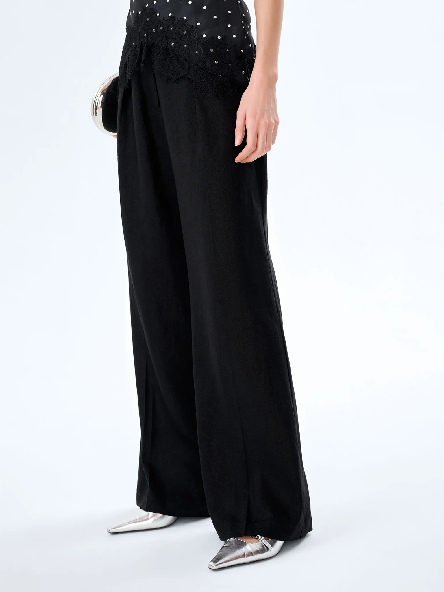 OMNES Pearl Trouser in Black - 3