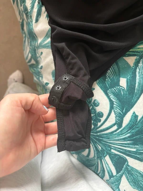 Topshop Topshop Black Mesh Bodysuit