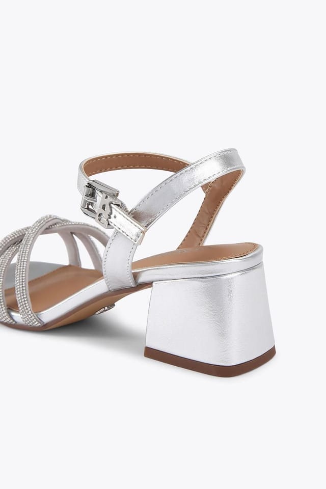 KG Kurt Geiger KG Kurt Geiger Women's 'Abra' Heels in Silver - 3