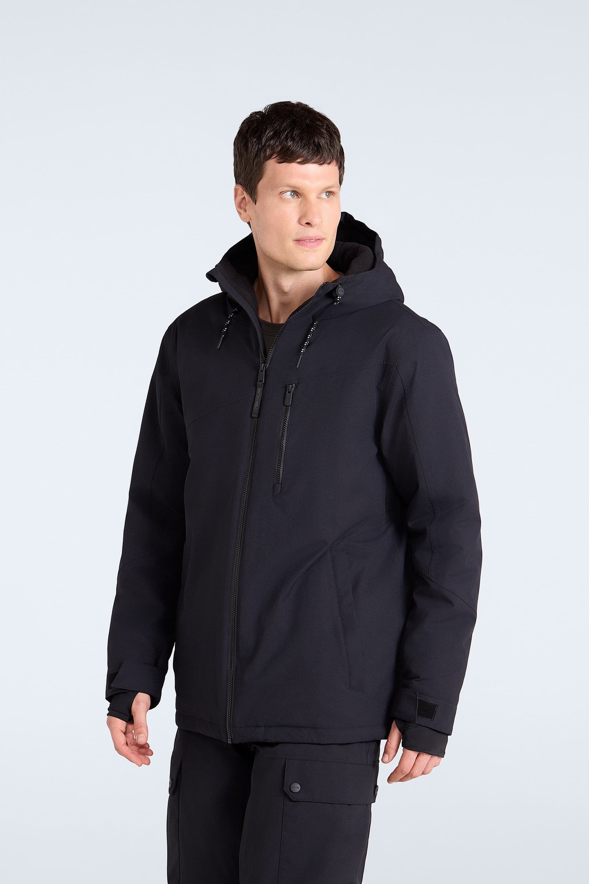 Animal Animal Men's 'Laxx' Waterproof Breathable Outdoors Logo Snow Jacket in Black