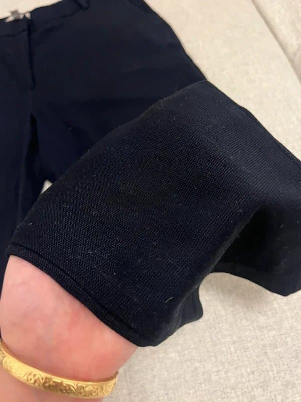 H&M H&M navy blue cigarette formal trousers perfect condition