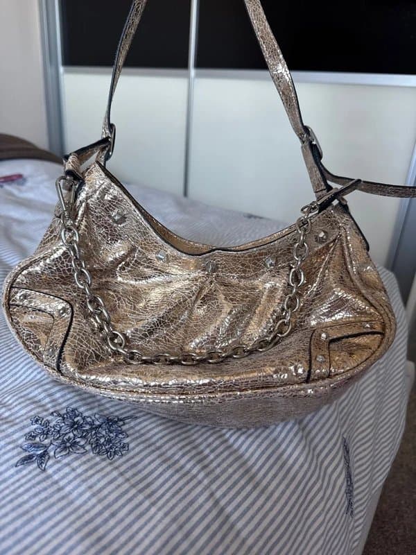 Topshop Soft faux leather top shop bag