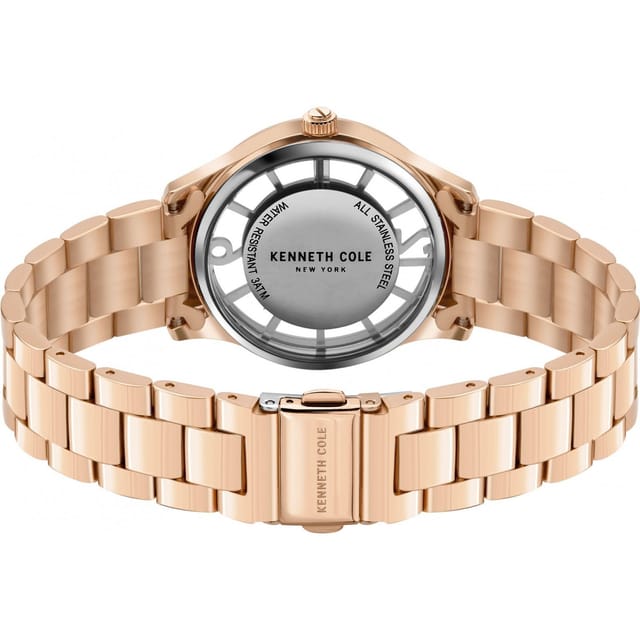 Kenneth Cole Kenneth Cole Women's KCWLG2105603 Classic 34mm Quartz Watch in Rose Gold - 2