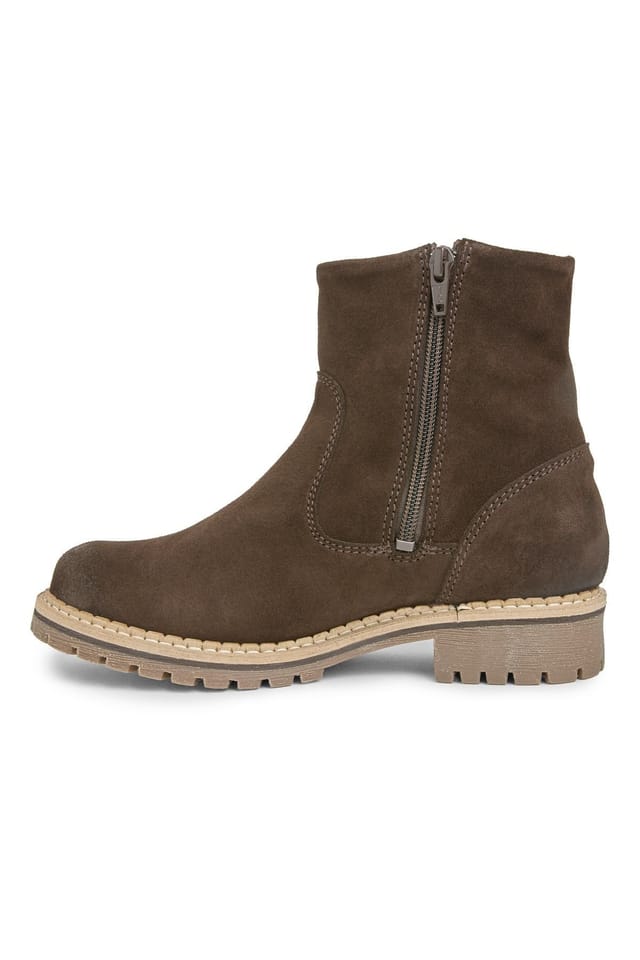 Celtic & Co Celtic & Co Women's Waterproof Suede Ankle Boot in Dark Brown - 3