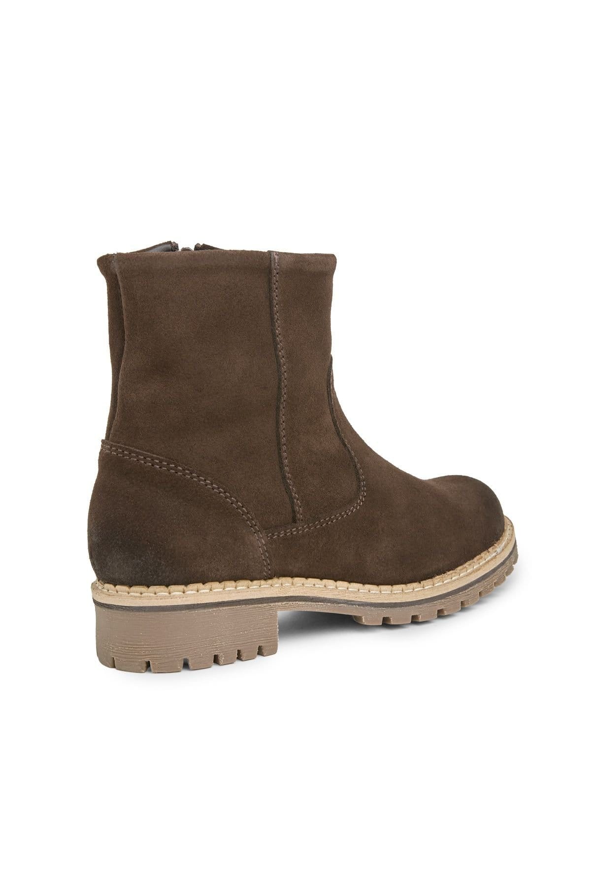 Celtic & Co Celtic & Co Women's Waterproof Suede Ankle Boot in Dark Brown - 4