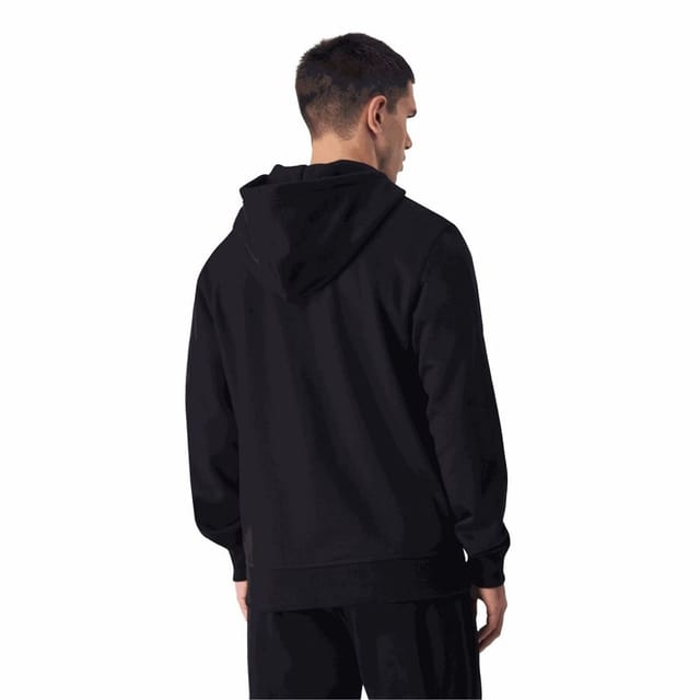 Champion Champion Men's Chest Logo Full Zip Hoodie in Black - 2