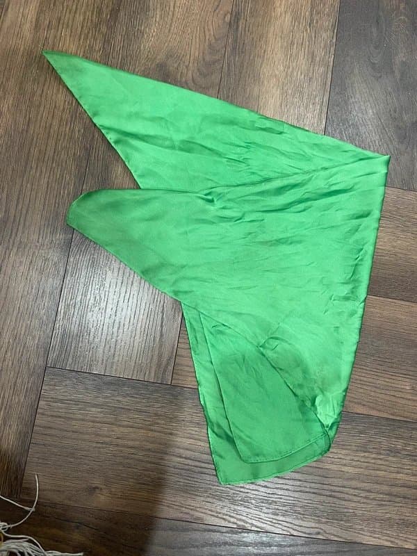 ASOS Satin Green Bandana