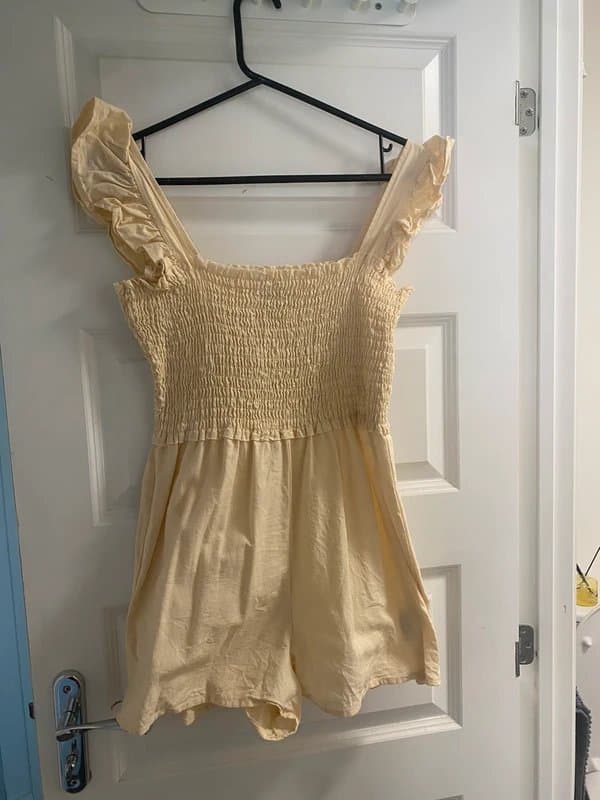 ASOS Brand new without tags asos cream jumpsuit