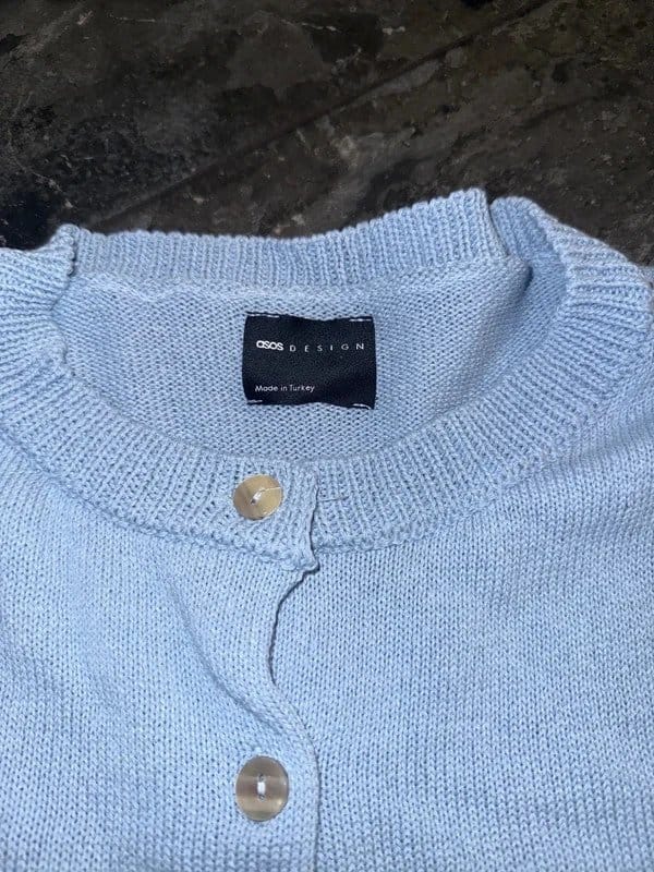 ASOS Light Blue Knit Top