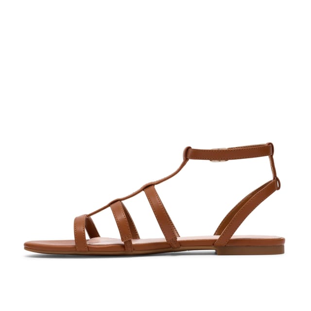 Clarks Clarks Women's Kediri Glad Tan Flat Sandals in Brown - 2