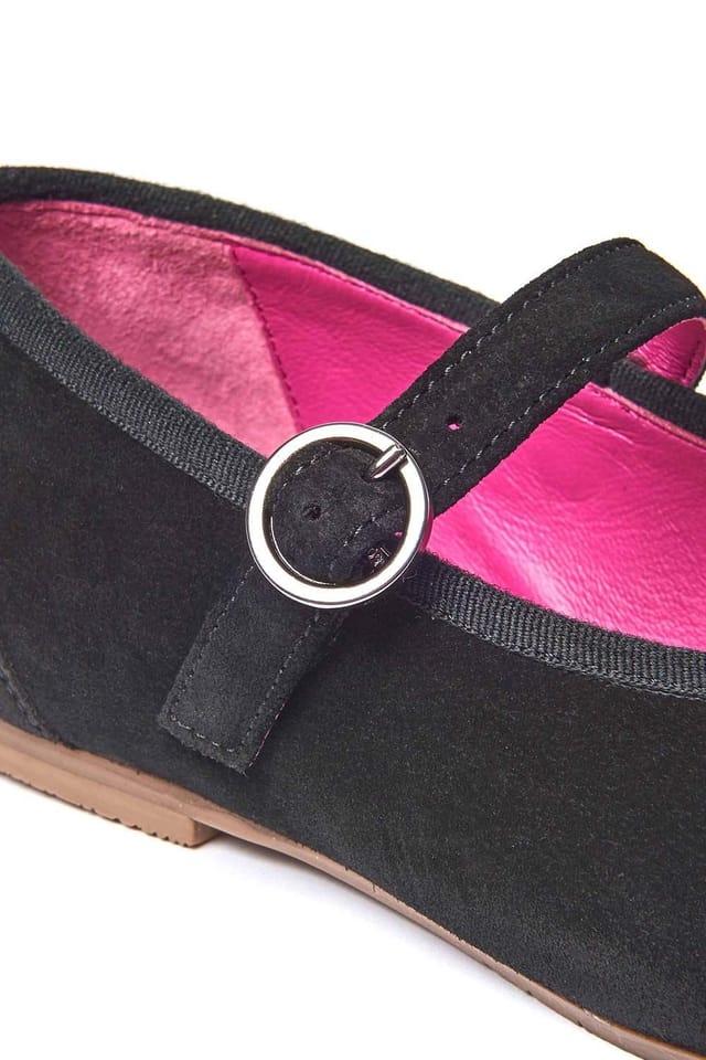 Moshulu Moshulu Women's 'Mawgan' Squared Toe Ballerina Pump in Black - 3