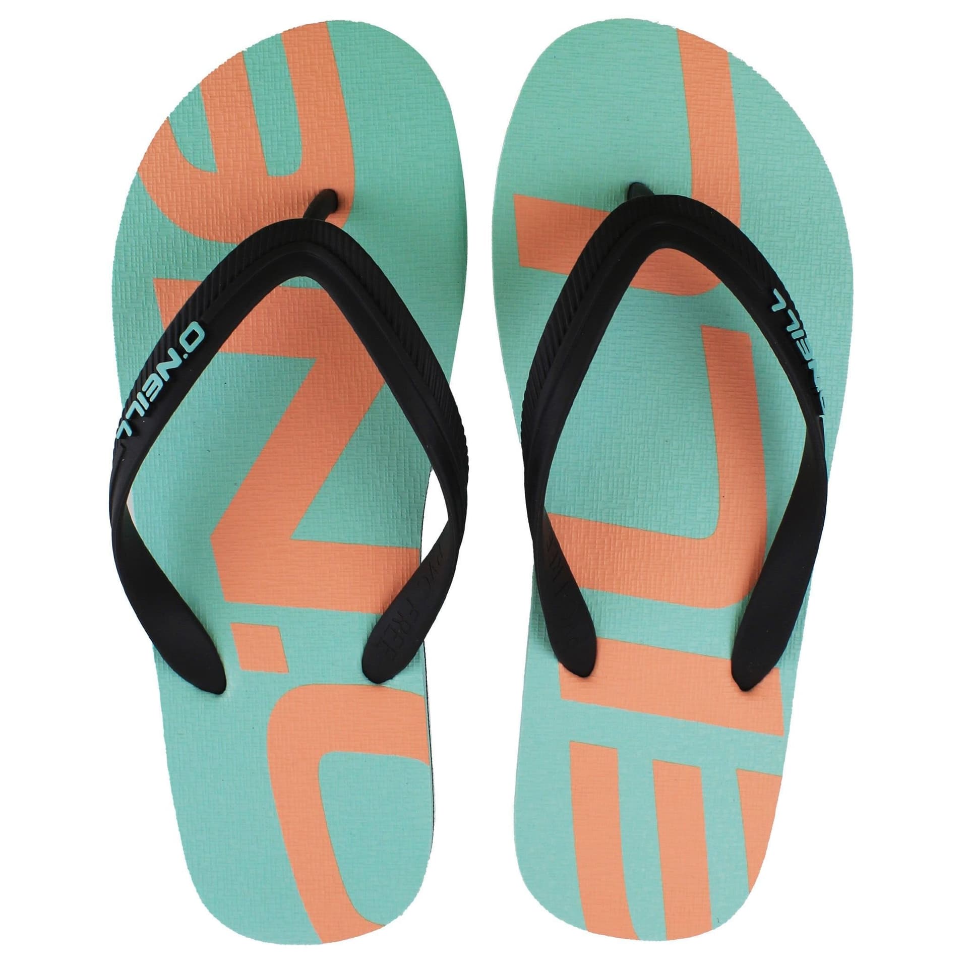ONeill O'Neill Men's Green FM Profile Logo Flip-Flops