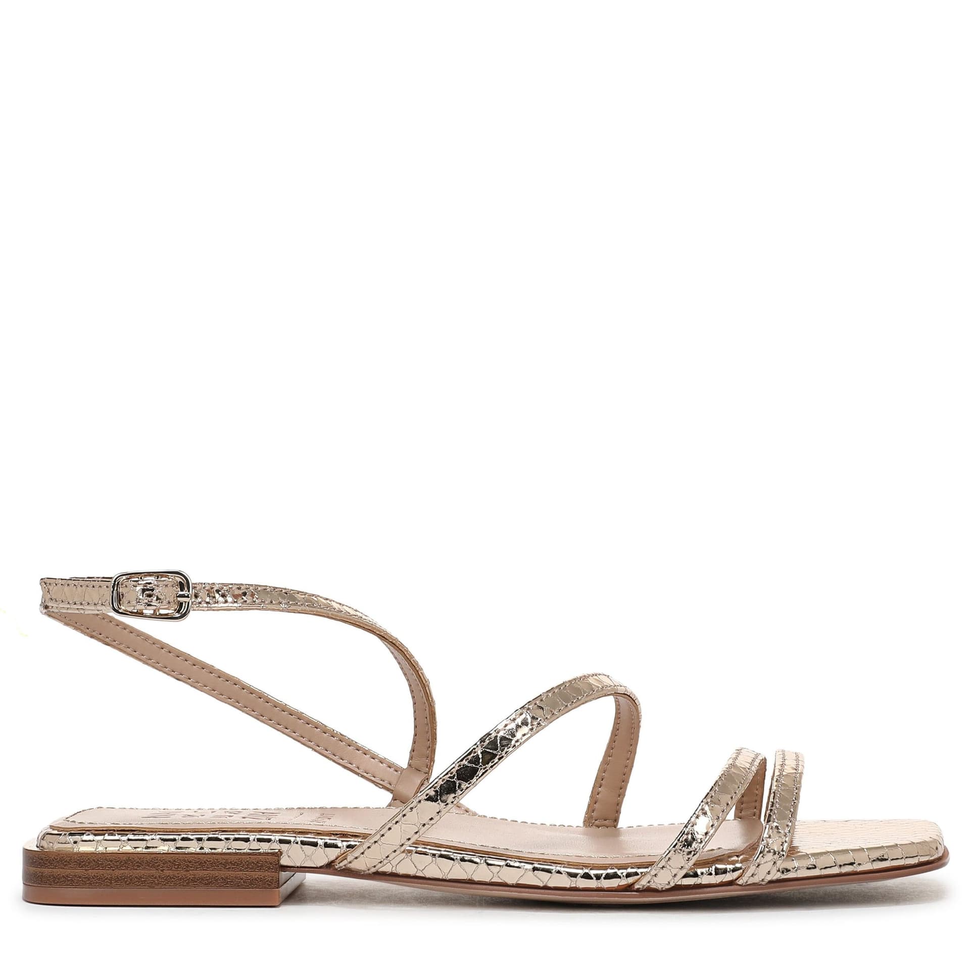 Naturalizer Naturalizer Women's Nillie Slingback Sandals in Metallic Gold
