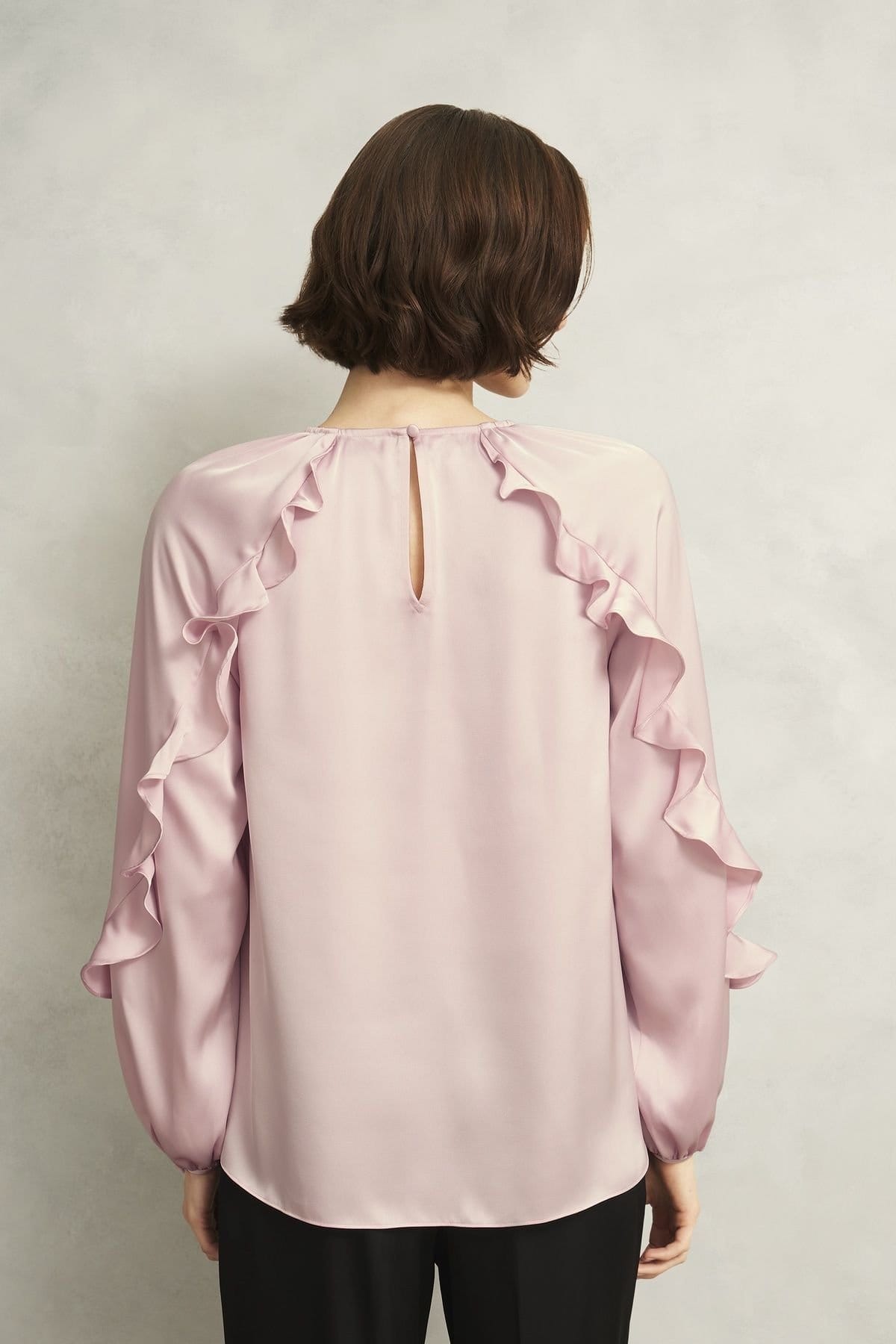 Hobbs London Hobbs London Women's Babbington Blouse in Pale Pink - 4