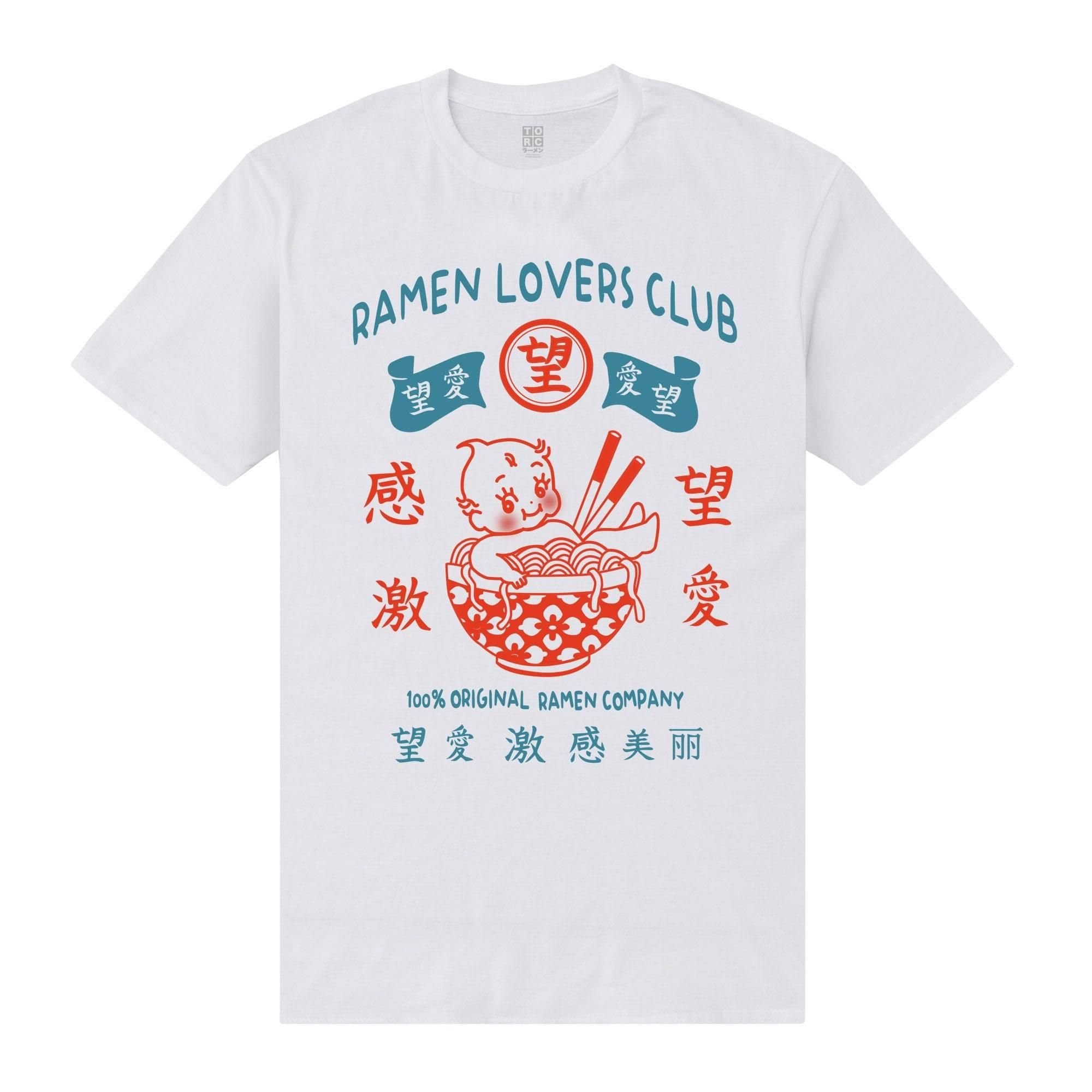 TORC TORC Men's Ramen Lovers Club T-Shirt in White - 3