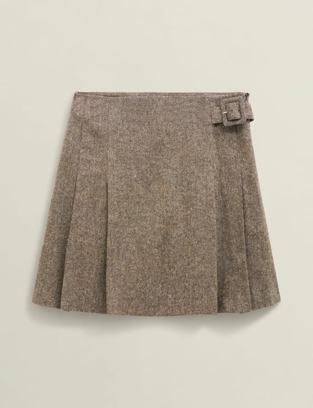 Hobbs London Hobbs London Women's Elvie Skirt in Brown - 2