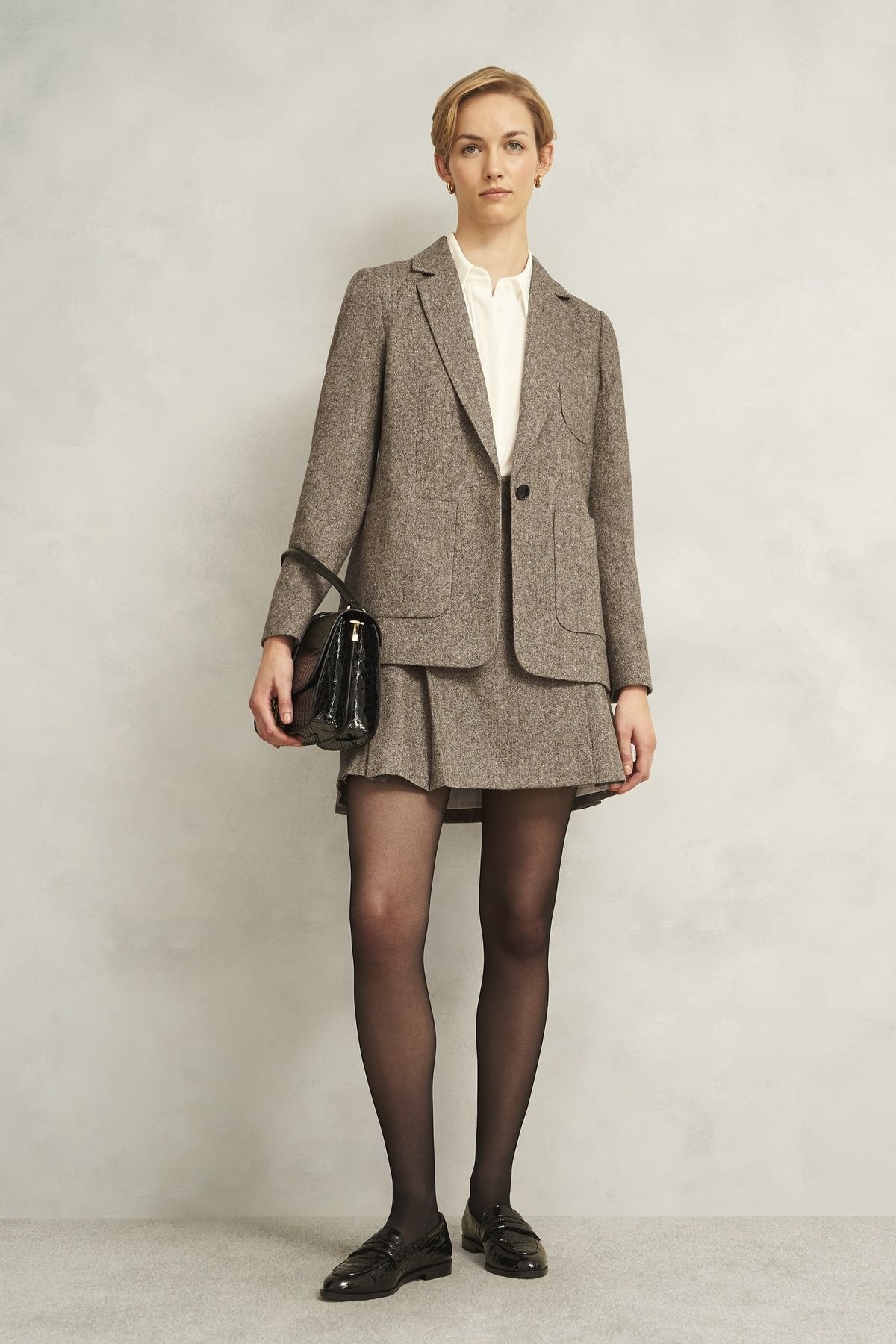 Hobbs London Hobbs London Women's Elvie Skirt in Brown - 3