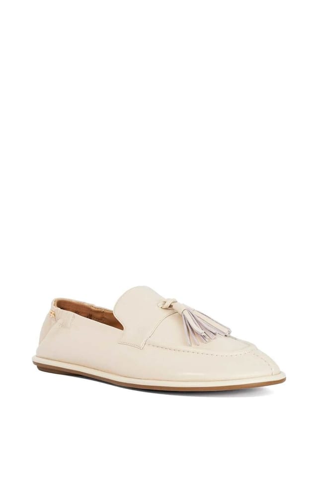 Dune London Dune London Women's 'Grounding' Leather Loafers in White - 2