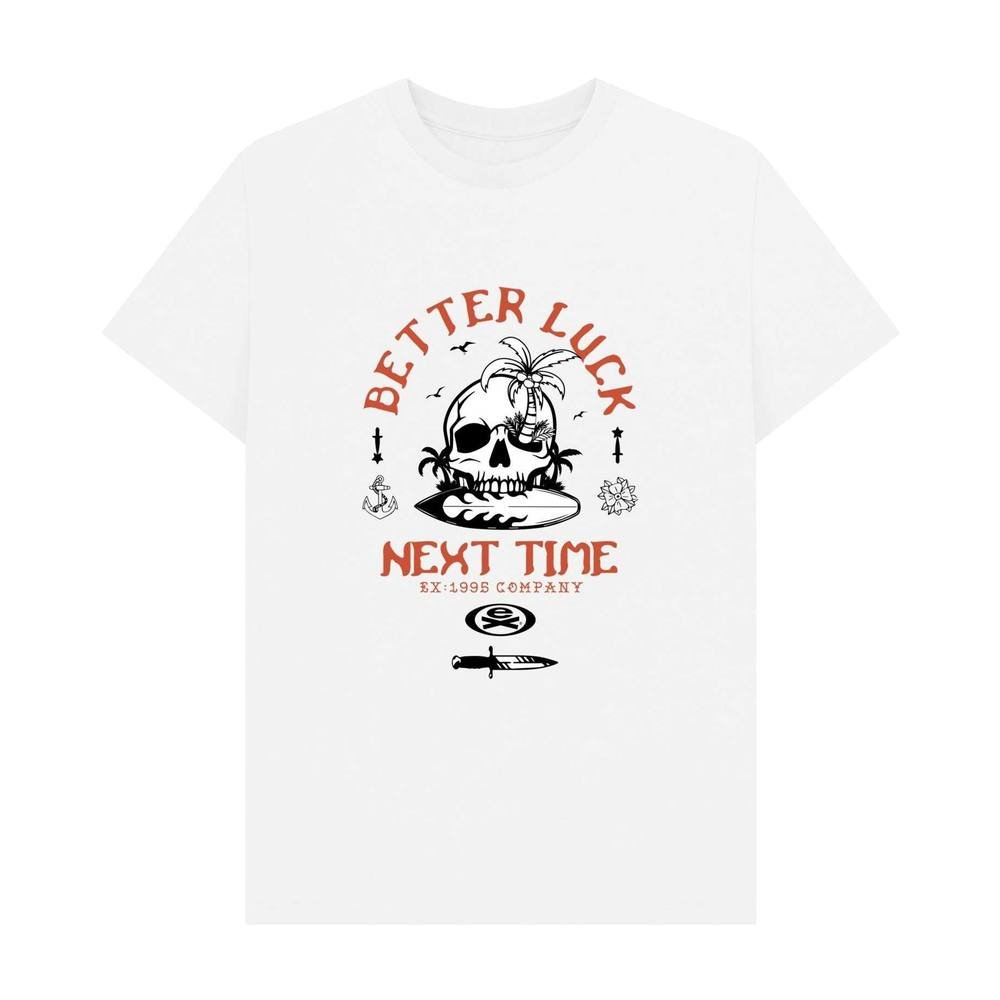 Extreme Extreme Men's Better Luck Next Time T-Shirt in White - 3