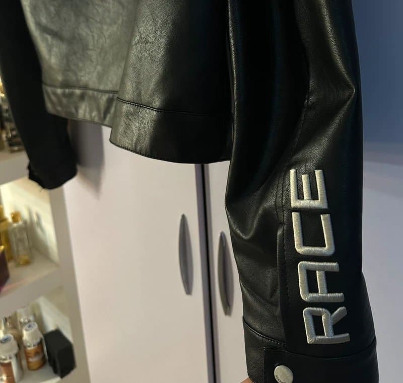 Bershka Bershka biker leather jacket