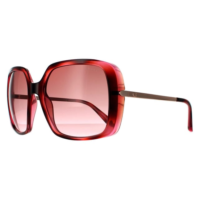 Guess Guess Women's Square Tortoise Pink Pink Gradient Sunglasses - 2