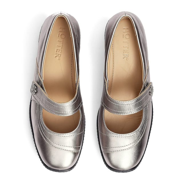 Hotter Hotter Women's 'Charity' Shoes in Metallics - 3