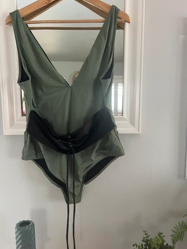 ASOS Stunning corset style swimming costume size 16