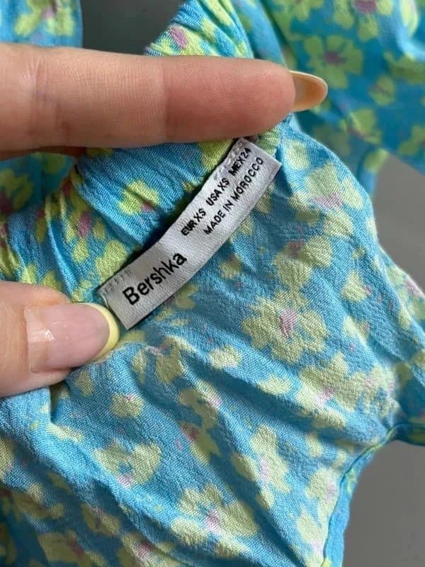 Bershka Bershka floral halter neck top